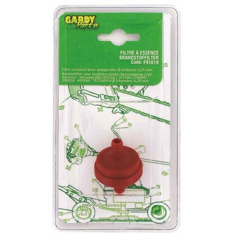 CENTRALE BRICO Filtre à essence universel à tamis polyester pour moteur sans pompe à essence