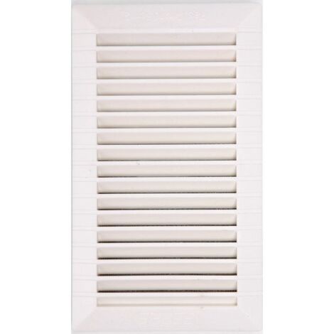 Centrale Brico Grille d'aération abs naturel, L.23 x l.13.5 cm