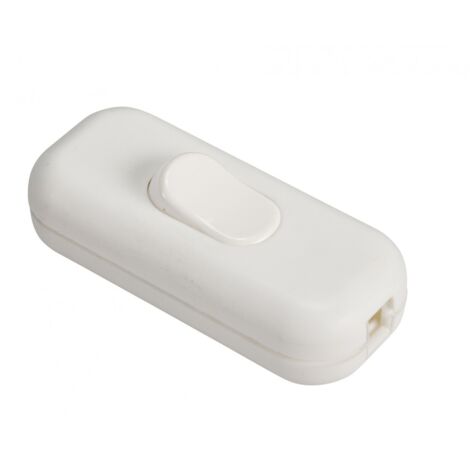 CENTRALE BRICO Interrupteur interrupteur blanc, 2 A, 500 W maxi