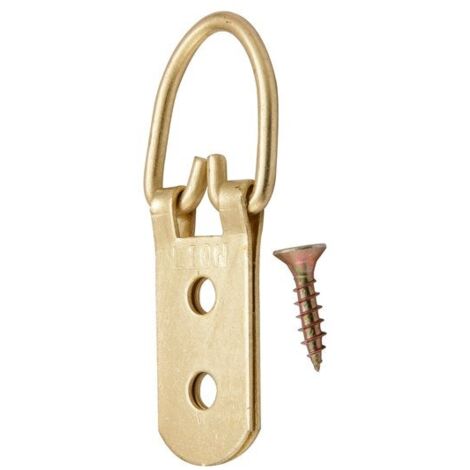 Centrale Brico Lot de 2 anneaux pour cadres lourds LE CROCHET FRANCAIS