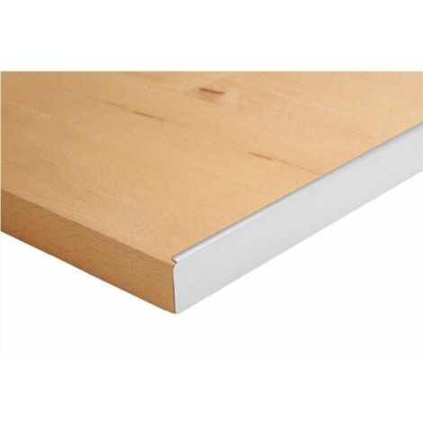 CENTRALE BRICO Profil de finition aluminium L.67 x l.3.8 cm