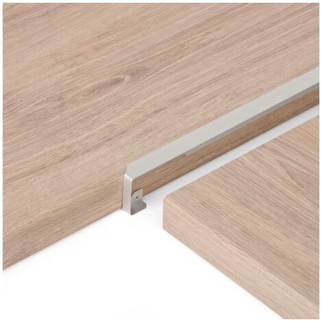 CENTRALE BRICO Profil de jonction d'angle aluminium L.67 x l.3.8 cm