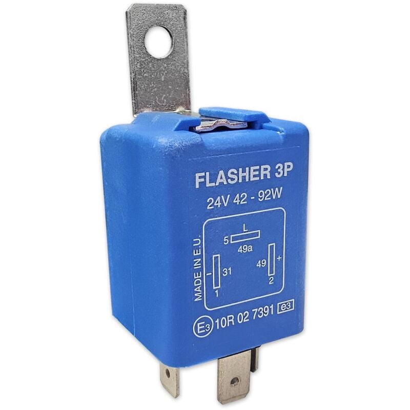 Oc-pro - Centrale clignotante, relais universel din 24v - 3 pÔles - 42/92w