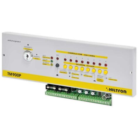 Centrale d'alarme anti-effraction Hiltron 8 zones + 24h TM900P