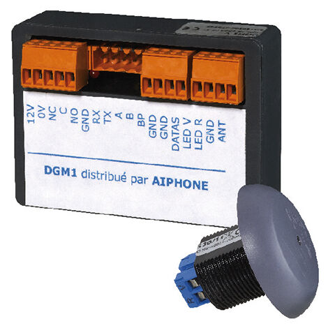 Centrale de contrôle VIGIK, 1 porte, 200 résidents AIPHONE