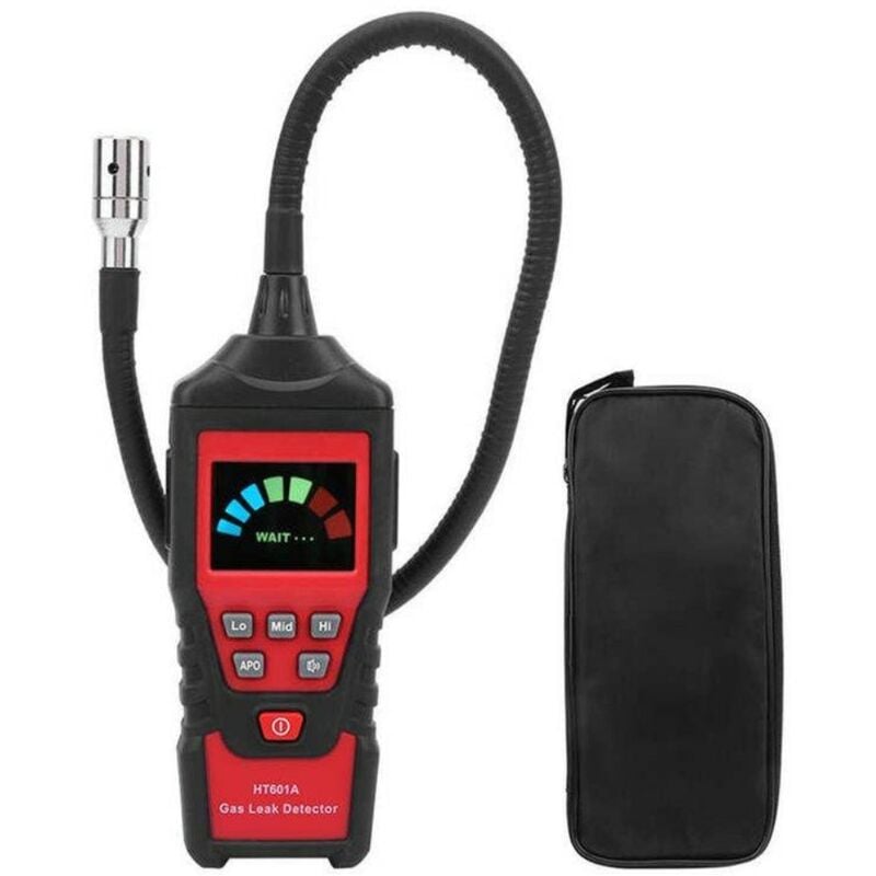 Jusch - Centrale de détection de fuite de gaz professionnelle portable avec capteur flexible