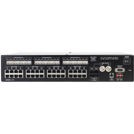 Centrale de gestion pour 24 entrées & 8 postes maîtres AX248C - Aiphone 110960