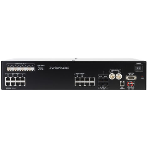 Centrale de gestion pour 8 entrées & 4 postes maîtres AX084C - Aiphone 110959