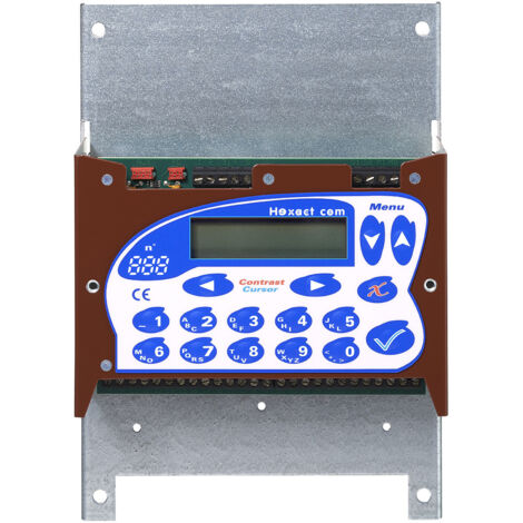 Centrale de gestion VIGIK+ / 2 entrées avec afficheur & clavier de programmation - AIPHONE HECOMGSMV3