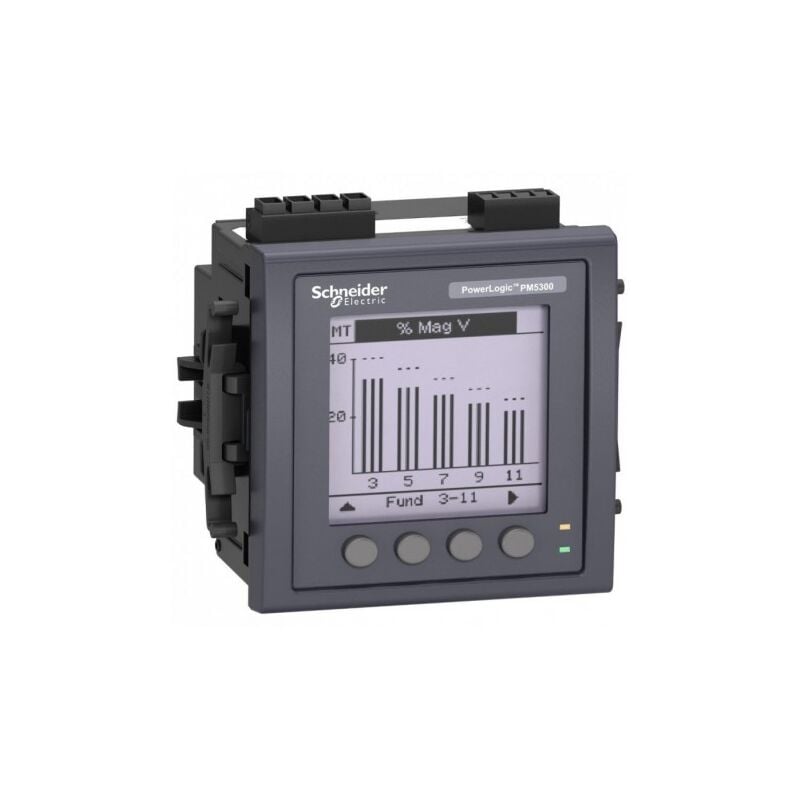 Schneider Electric - Centrale de mesure Modbus RS485 mémoire 2E/2S relais certifié mid PM5331 PowerLogic schneider METSEPM5331