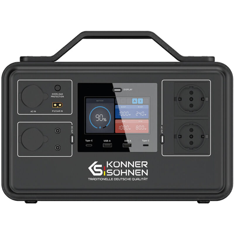 Könner&söhnen - Centrale électrique portable ks 1200PS