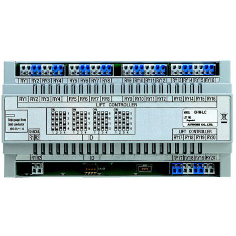 Centrale gestion ascenseur équipée 16 relais pour gamme gt GTWLC AIPHONE 200025