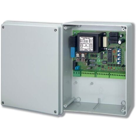 Centrale Hiltron de commande pour 2 moteurs à vantaux Alimentation 230V PCM20