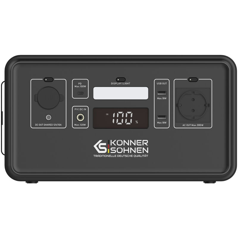 Könner&söhnen - Centrale électrique portable LifePO4 ks 300PS