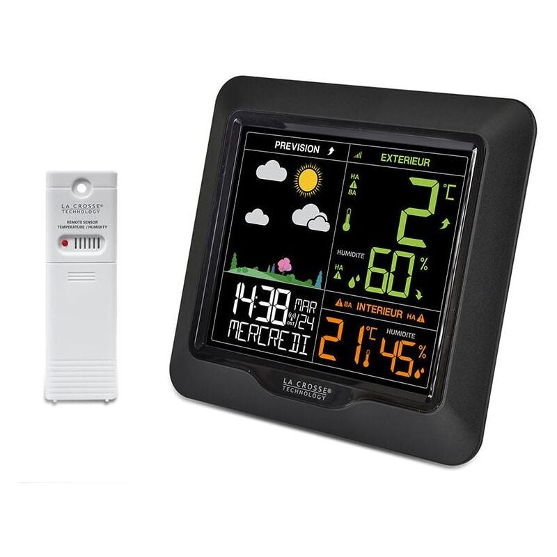 Centrale météo La Crosse Technology WS6822BLA-B