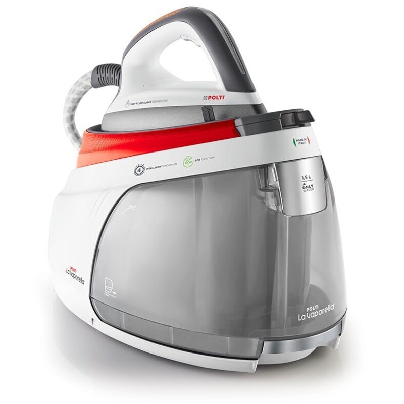 Polti La Vaporella XM84C 2350 W 1,5 L Semelle en aluminium Gris, Rouge, Blanc