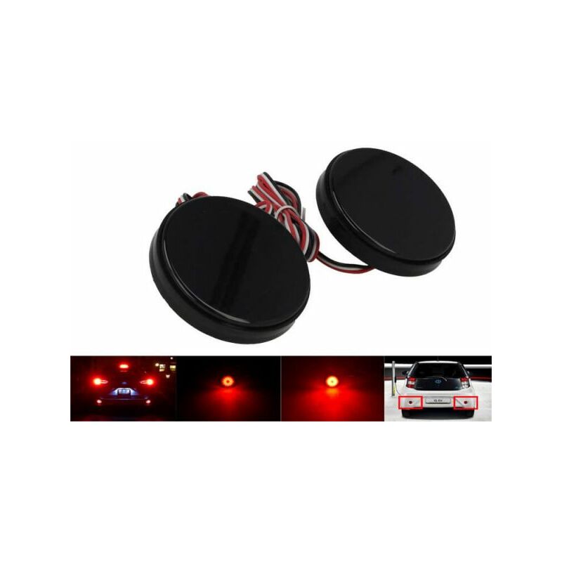 Kit 2 Fanali Posteriori a Led Nero Fume per Toyota...