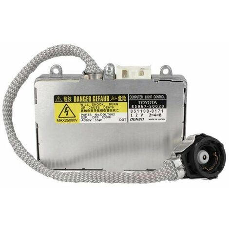 Centralina Ballast Xenon Denso D2S D2R DDLT002 85967 50020 35W 85V Lexus Toyota Celica Prius Sienna