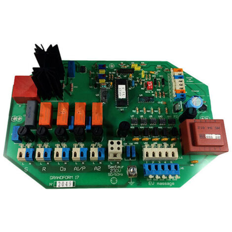 Centralina elettronica per vasche idromassaggio Grandform centr01