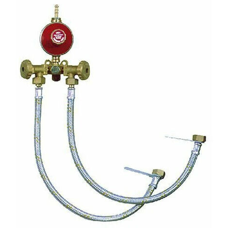 Centralina mini con flessibili, regolatore e valdi sicurezza per gas
