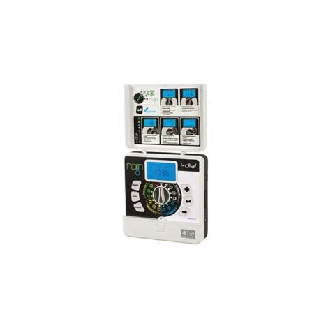 CENTRALINA PROGRAMMATORE ELETTRICA I-DIAL 24V AC INDOOR PIPPO- - 6 stazioni -  RAIN