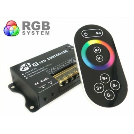 CONTROLLER-RGB-72W-44KEY - Strisce LED RGB - - Controller Centralina RGB  12v Con Telecomando Luci 44 tasti comandi