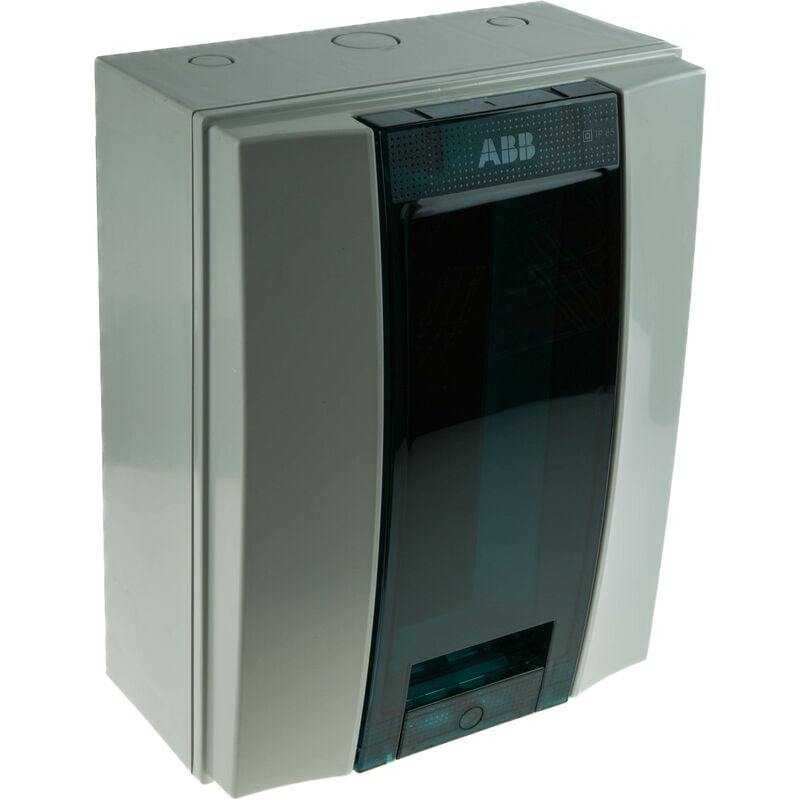 ABB - Tableau électrique en Plastique, 12 Modules, 63A, IP65, 250 x 320 x 155mm, série Mistral65 ( Prix pour 1 )