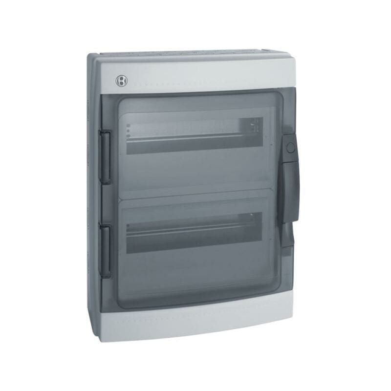 Bocchiotti - Centralino ip65 24 moduli portella fume grigio ip65 24 gri b06525