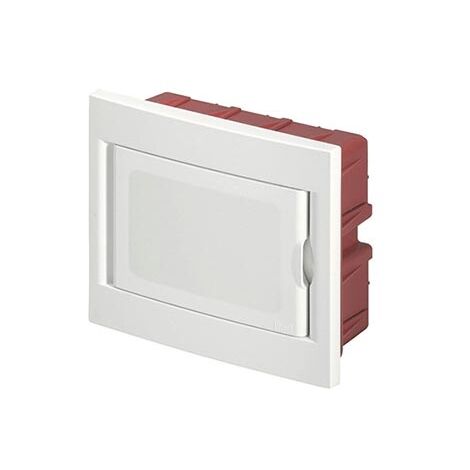 Centralino da incasso 12 moduli con cornice bianca e portello bianco 315x215x75mm IP40 FAEG - FG14612