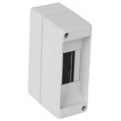 CENTRALINO DA PARETE 1/2 moduli - mm. 130 x 45 x 85
