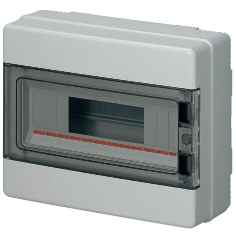 Centralino Da Incasso Con Sportello 6/10 Moduli - Sottodistribuzione IP40 Nero - Foto 9