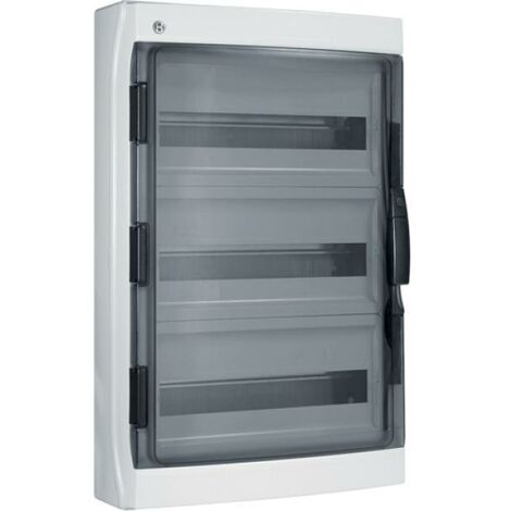 Centralino ip65 54 moduli portella fume grigio ip65 54 gri bocchiotti b06527