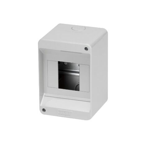 Centralino Protetto Senza Porta Pareti con centrini di foratura predisposto per alloggiamento morsettiere IP40 4 Moduli
