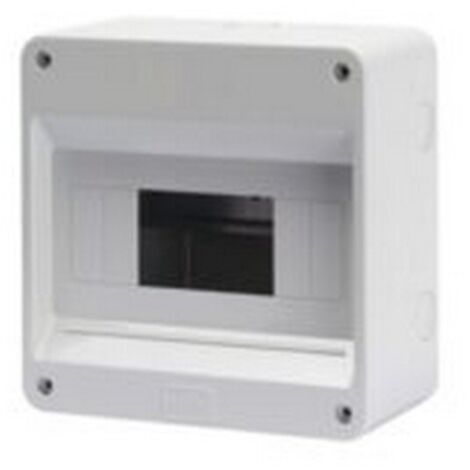 Centralino Protetto Senza Porta Pareti con centrini di foratura predisposto per alloggiamento morsettiere IP40 8 Moduli
