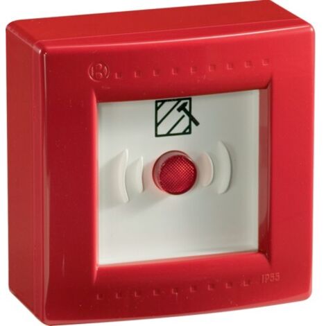 Centralino stagno Bocchiotti con pulsante rosso di emergenza B05760
