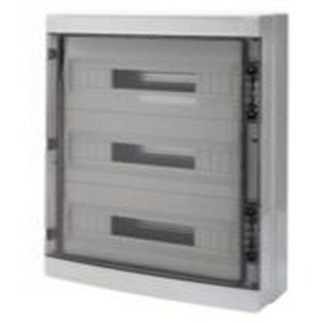 Centralino Stagno con pareti lisce predisposto per alloggiamento morsettiere IP65 54 Moduli