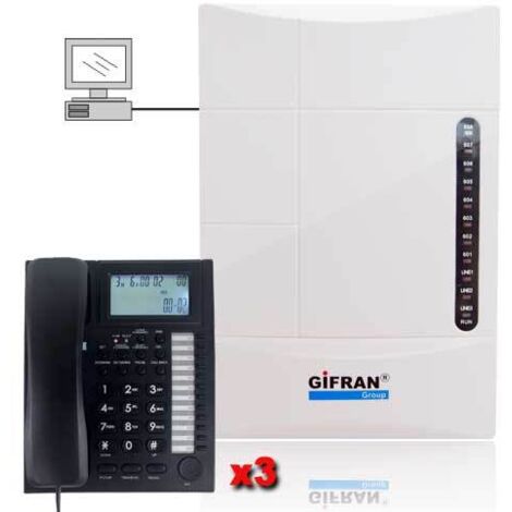 Centralino telefonico con risponditore - Kit centralino