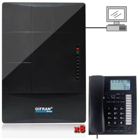 Centralino telefonico programmabile da pc 16 interi