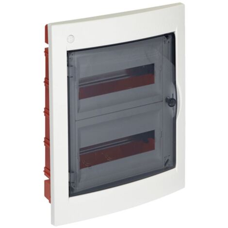 Centralita empotrable Bocchiotti Pablo con puerta ahumada 24M IP40 B04104