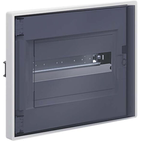 Centralita empotrada Bocchiotti 12 módulos puerta ahumada IP40 B04954
