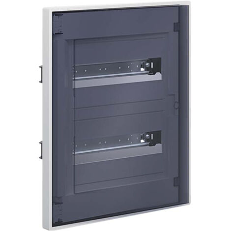 Centralita empotrada Bocchiotti 24 módulos puerta ahumada IP40 B04956