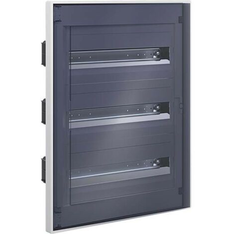 Centralita empotrada Bocchiotti 54 módulos con puerta ahumada IP40 B04958