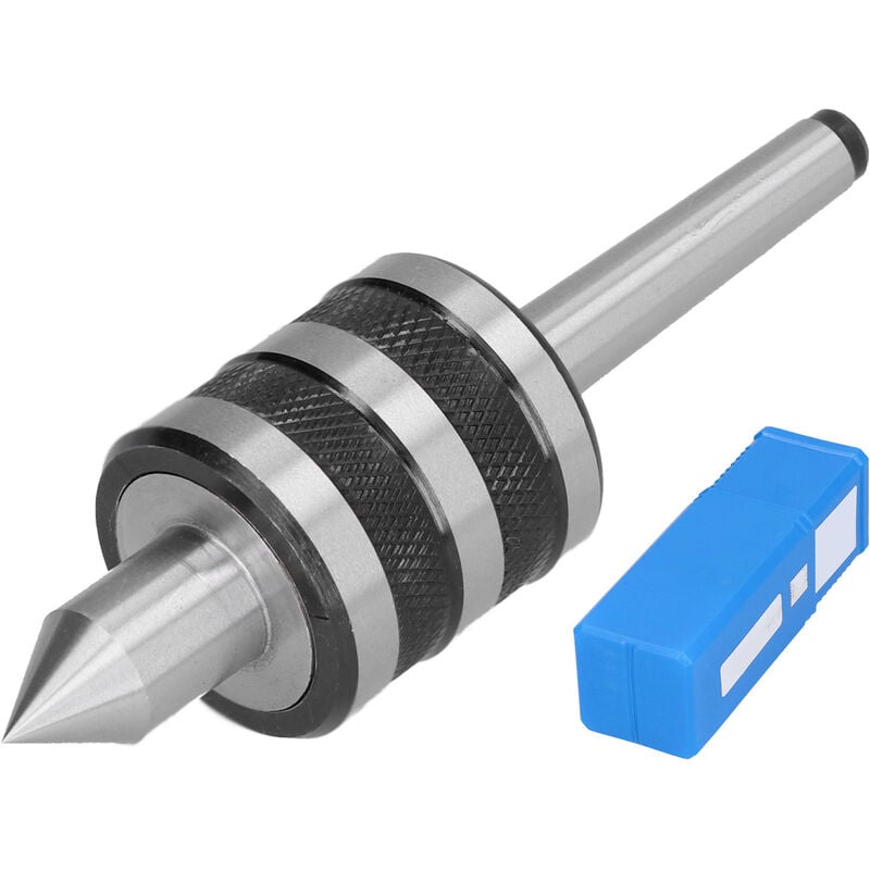 ZY - Jeffergarden Centre conique noir gaufrage Morse tournant bois accessoires de tour conique MT1