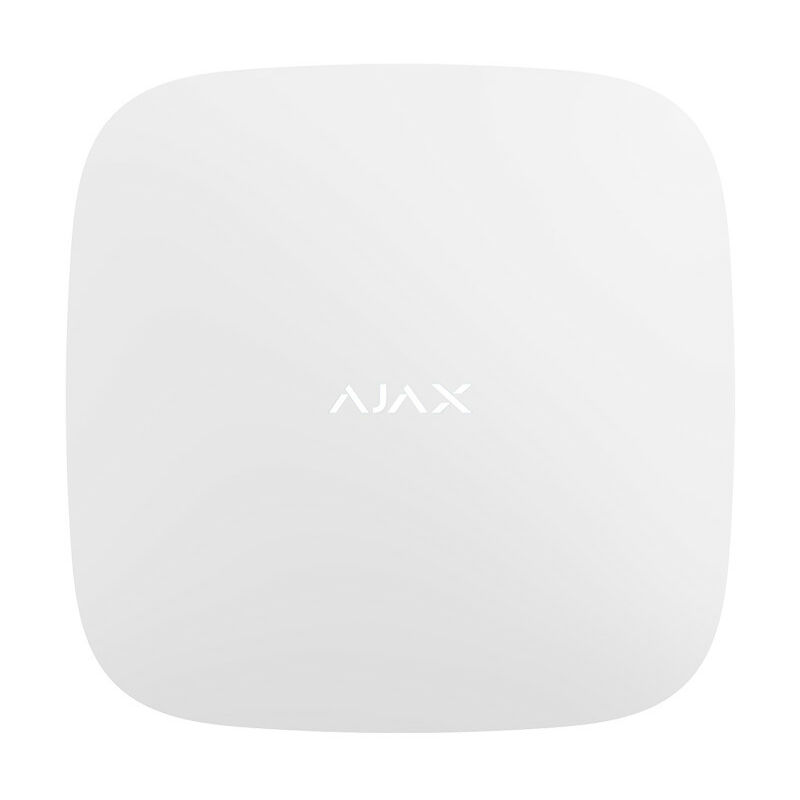 Centre d'alarme sans fil 64 zones de vérification photo 2G/3G/4G(LTE) AJAX Hub 2 Plus