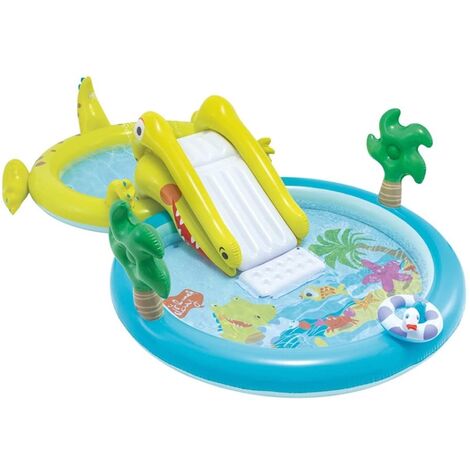 MANCHE FLOTTEUR PISCINE GONFLABLE CROCODILE RIDING 193X94 CM 41478