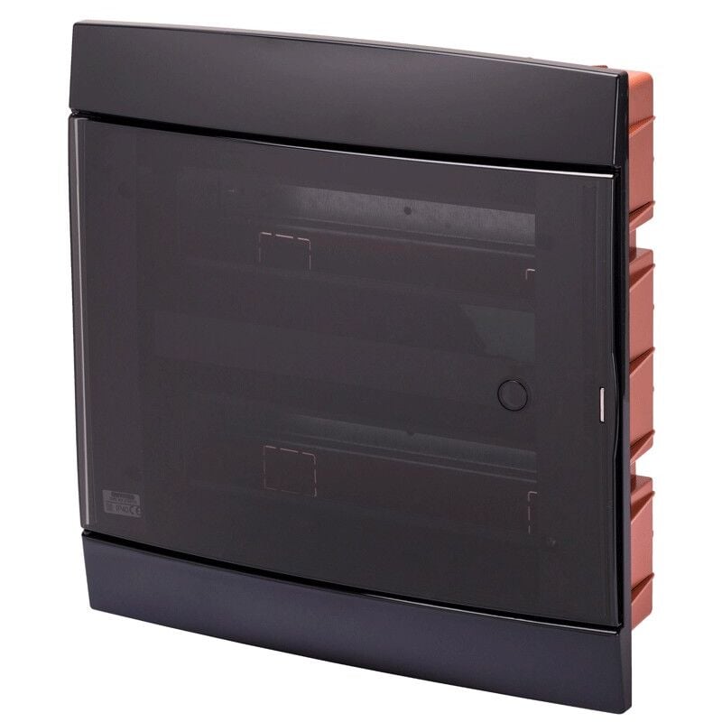 Gewiss - Centre d'installation pour meubles 24 modules noir couleur gw40233tn