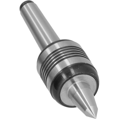 Centre Tournant à Cône Morse Mobile pour Tour à Bois Accessoire Consommable MT2-5 avec Fente