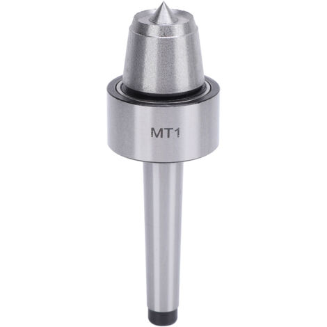 Centre Tournant MT1 pour Bois et Métaux - Live Center MT1 en Acier Inoxydable