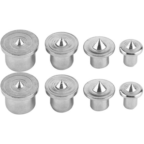 Centres de chevilles en bois, outil d'alignement des tenons, marqueur de points 6mm 8mm 10mm 13mm (creux)