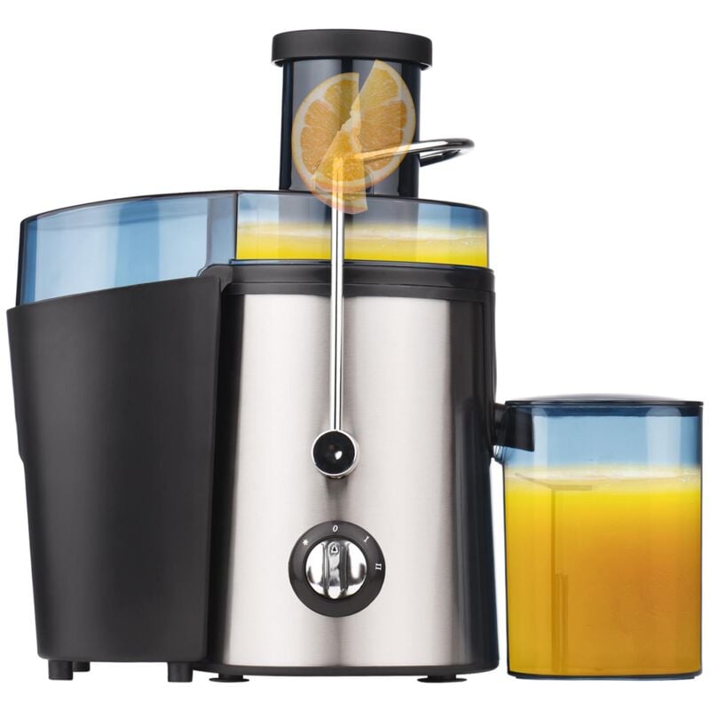 Sjlerst - Centrifugeuse Extracteur de Jus, pour fruits et Légumes, Goulotte d'Alimentation 65 mm, 3 Réglages, Facile à Nettoyer, Sans bpa
